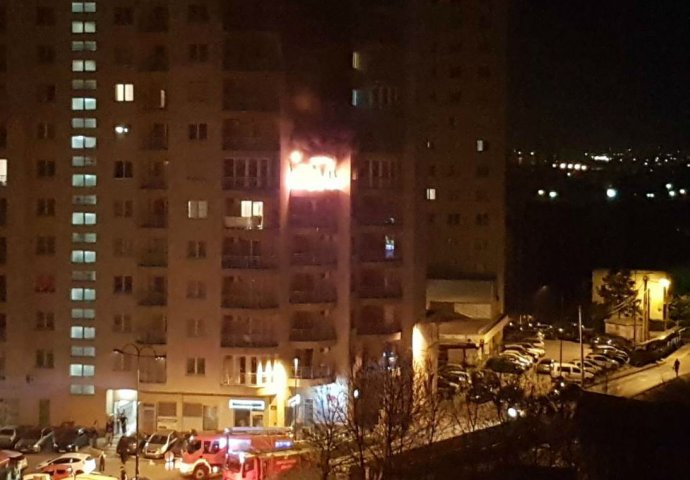 SARAJEVO: Zapalio se stan u zgradi "Tibra Pacific" na Stupu