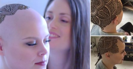 Žene postaju kraljice i besplatno dobijaju krunu za svoju patnju: Sara tetovira glave ljudi oboljelih od raka! (VIDEO)