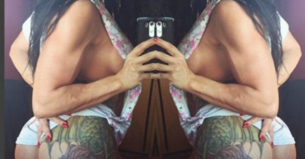 ZAPALILA DRUŠTVENE MREŽE: Jelena ima tetoviranog zmaja preko cijelog tijela i rado ga pokazuje! (FOTO)