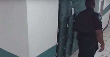 Urnebesni snimak policajca koji bježi od pacova postao je hit na internetu (VIDEO)