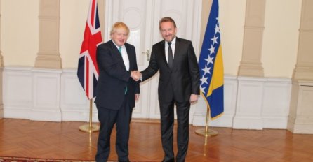 IZETBEGOVIĆ I JOHNSON: BiH opredijeljena za borbu protiv terorizma