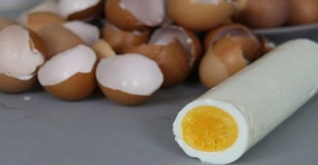 Pogledajte kako su napravili fenomenalno dugačko kuhano jaje (VIDEO)