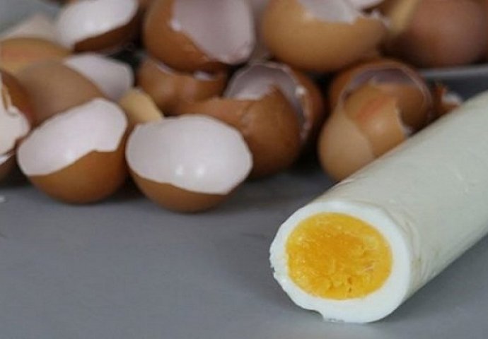 Pogledajte kako su napravili fenomenalno dugačko kuhano jaje (VIDEO)