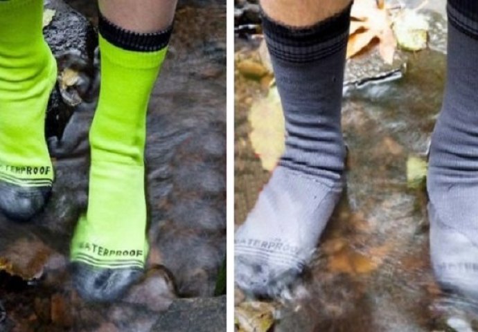 Mokrim nogama je napokon došao kraj: Ovako izgledaju vodootporne čarape! (VIDEO)