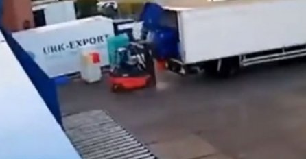 TRAGEDIJA U BUJANOVCU: Radnik poginuo kad je viljuškar krenuo u rikverc i priklještio ga!