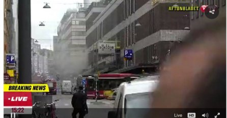 Uhapšen muškarac nakon napada kamionom u Stockholmu