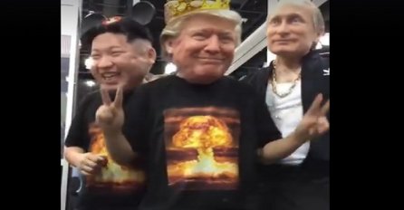 Najbolja zabava na svijetu do totalnog uništenja: Ovako izgleda kad Putin, Trump i Kim prave rusvaj (VIDEO)