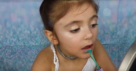 Ova petogodišnja djevojčica šminka se bolje od vas!