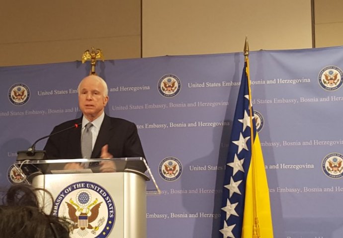 SENATOR JOHN McCAIN: Podržavamo suverenitet i terorijalni integritet Bosne i Hercegovine