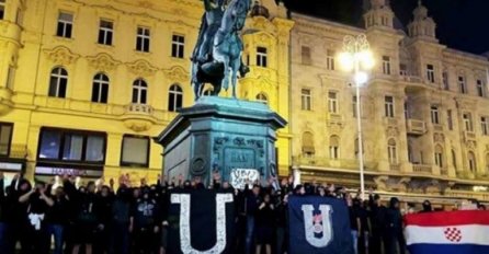 Šta se događa u ZAGREBU: Ustaše se POSTROJILE NA TRGU BANA JELAČIĆA, a pogledajte kako je policija reagirala!