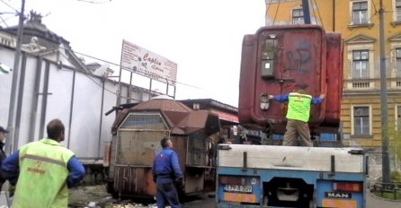 ČIŠĆENJE U SARAJEVU: U Centru počelo uklanjanje bespravnih objekata