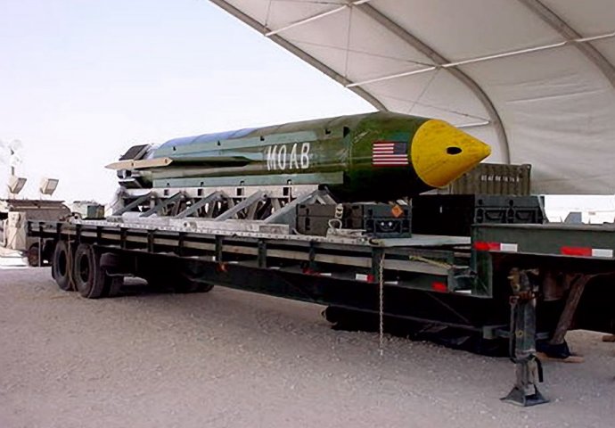 DEMONSTRACIJA VOJNE SNAGE: SAD na Afganistan bacile najveću bombu, poslije nuklearne!