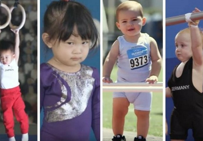 Preslatka stvorenja: Evo kako izgledaju Olimpijske za bebice 