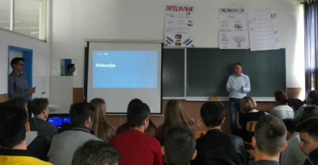 Predavači ispred dva svjetska IT lidera održali predavanje za srednjoškolce u Zavidovićima