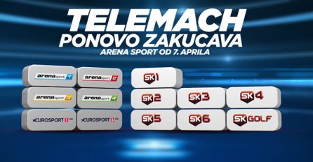 RAT SPORTSKIH TELEVIZIJA I KABLOVSKIH OPERATERA: Arena Sport svima, a Sport Klub se gasi