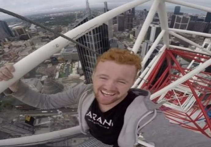 Da ti se zavrti u glavi: Britanac se popeo na kran visok 200 metara i sve snimao (VIDEO)