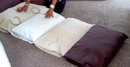 Evo kako da usrećite dijete koristeći samo 4 jastuka! (VIDEO)