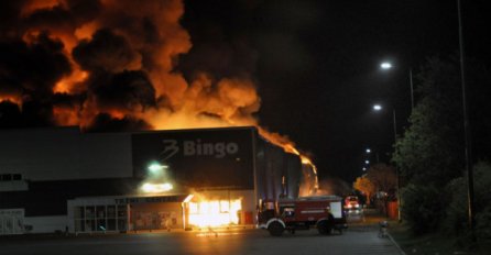 POTPUNO UNIŠTEN: Mostarski vatrogasci otkrili odakle je došao požar!