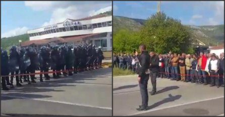 (VIDEO) ODBLOKIRANI GRANIČNI PRIJELAZI GORICA I BIJAČA: Bivši borci povukli se pred specijalcima