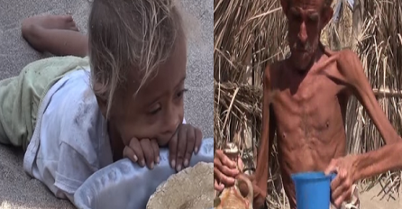 POTRESNI SNIMCI:  Glad u 'zaboravljenom' Jemenu (VIDEO)