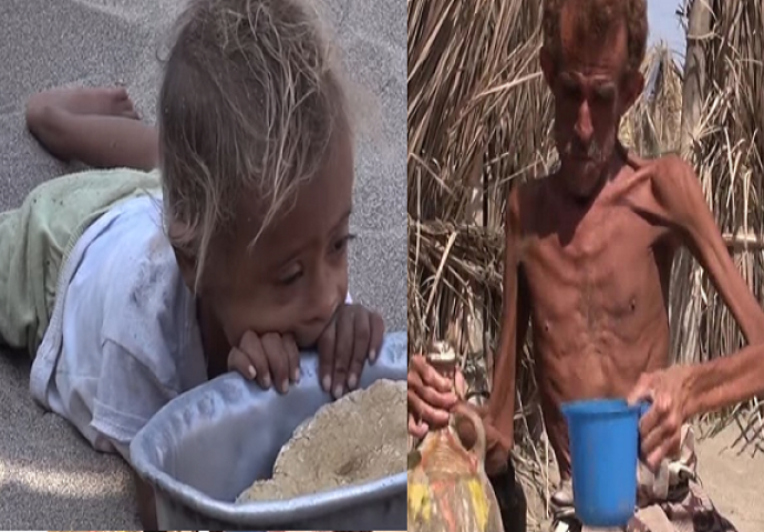 POTRESNI SNIMCI:  Glad u 'zaboravljenom' Jemenu (VIDEO)