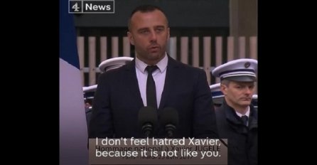 Pogledajte dirljivi govor muža ubijenog francuskog policajca: "Nećete imati moju mržnju"
