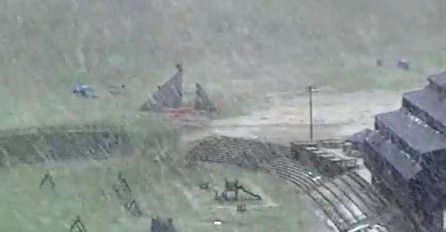 IZDATO NARANDŽASTO UPOZORENJE: Olujni vjetar i kiša u većem dijelu BiH, a  na planinama snijeg!