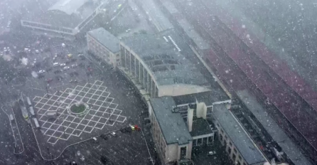 NEVRIJEME U BiH: Snježna mećava se nadvila nad Sarajevom (VIDEO)