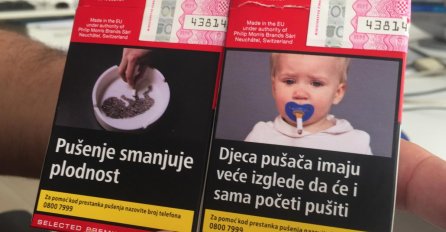 DALMATINCI O ŠOKANTNIM FOTOGRAFIJAMA NA KUTIJAMA CIGARETA: 'Neće me zaustaviti da pušim i dalje'