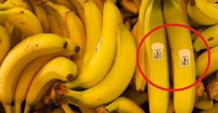 OPREZ: Ako vidite ovu etiketu na JABUKAMA ili BANANAMA, nemojte ih kupovati zbog ...