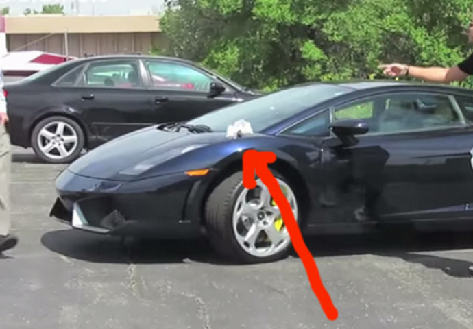 "Pokakio" se čovjeku na Lamborghini: Kada se vlasnik vratio, osvetio mu se na dosad neviđen način (VIDEO)