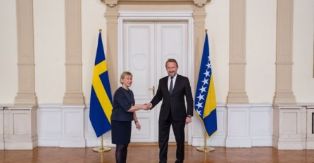 Izetbegović razgovarao s ministricom vanjskih poslova Švedske