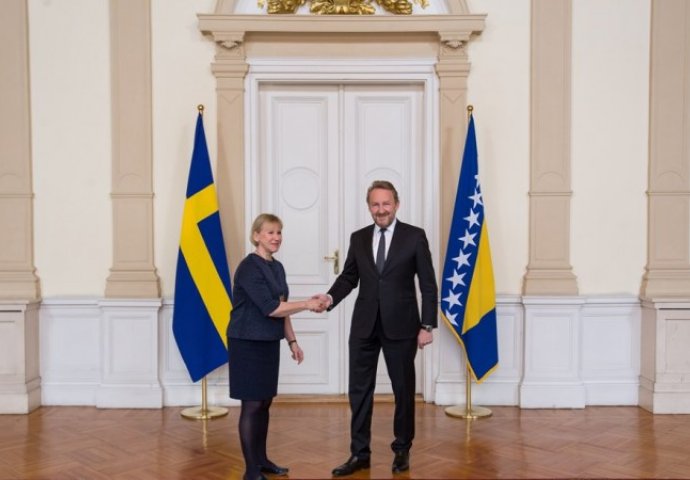 Izetbegović razgovarao s ministricom vanjskih poslova Švedske
