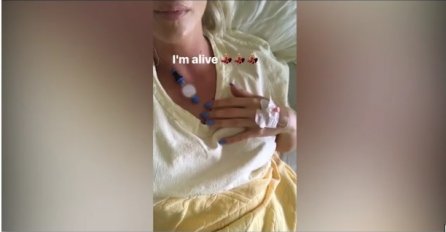 JELENA KARLEUŠA OBJAVILA VIDEO IZ BOLNICE: Evo šta je poručila nakon operacije TUMORA! (VIDEO)