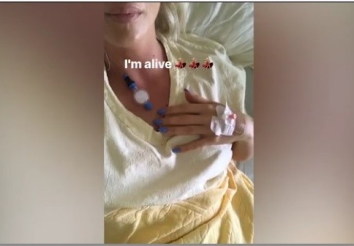 JELENA KARLEUŠA OBJAVILA VIDEO IZ BOLNICE: Evo šta je poručila nakon operacije TUMORA! (VIDEO)