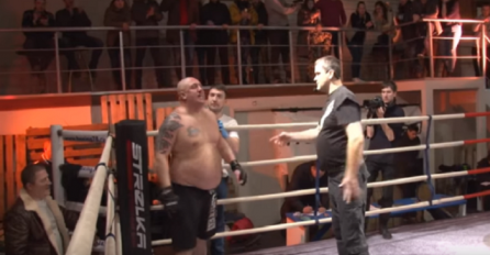 Ušao je u ring borcu od 130 kilograma i niko mu nije davao šansu, pogledajte kako se borba završila (VIDEO)