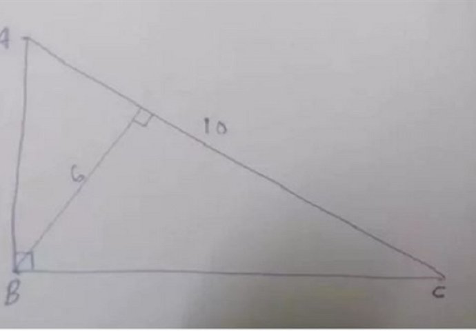 Ako znate kolika je površina ovog trokuta, možete IMATI POSAO IZ SNOVA