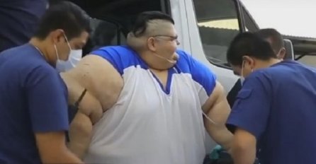 Ima pola tone: Ovo je najdeblji čovjek na svijetu (VIDEO)