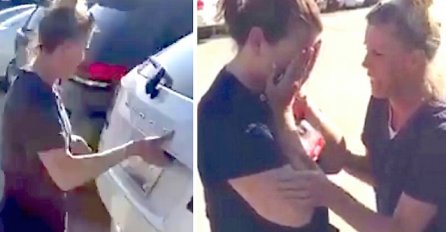 Medicinska sestra je viđena kako vadi stvari za bebe iz donacijskih spremnika, a onda joj kolegica rekla da pogleda gepek (VIDEO)