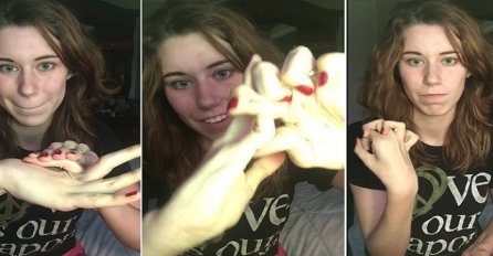 Kada vidite šta ona može da uradi sa prstima neće vam biti dobro! (VIDEO)
