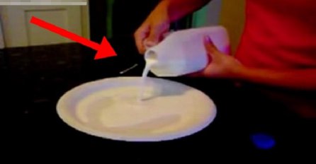 U tanjur je nasuo mlijeko, a ono što se dogodilo u nastavku će vas raspametiti (VIDEO)