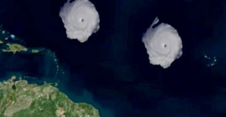 OVO NISMO OČEKIVALI: Šta se dešava kad se sudare dva uragana? (VIDEO)