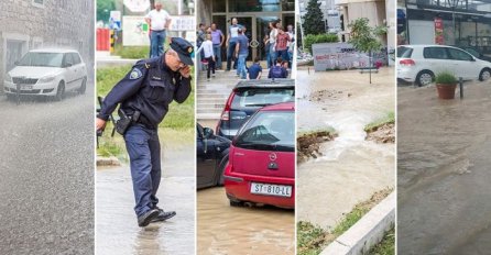  Splićani pod vodom: Automobili plivaju, vlasnici ne mogu do parkinga, radnici zarobljeni u uredima