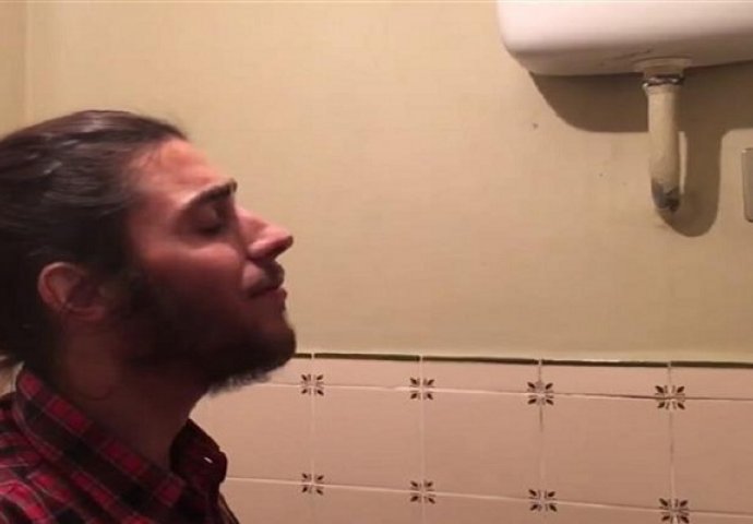 OVO JE MALO KO OČEKIVAO Pobjednik Evrovizije se snimao u WC-u i pokazao čime raspolaže