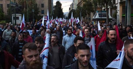 SVE STALO: Radnici u Grčkoj stupili u generalni štrajk