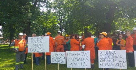 Rudari iz 'Mittala' okupili se u Banjoj Luci, čekaju odluku NSRS o 'Ljubiji'