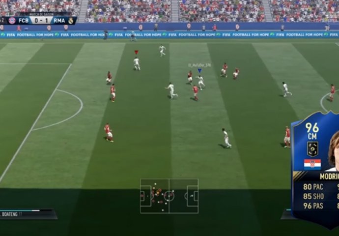 MODRIĆEVA GOLČINA OBIŠLA SVIJET: Luka među golovima sedmice  FIFA17 majstora (VIDEO)