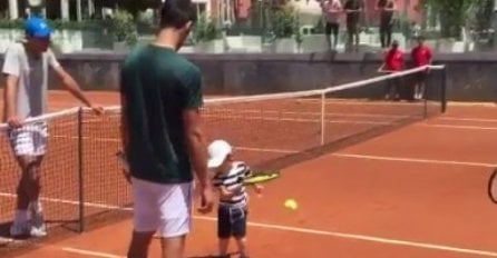 VELIKO SLAVLJE KOD ĐOKOVIĆA: Maleni Stefan slavi rođendan, ostat ćete u čudu kad vidite šta sve može da URADI! (VIDEO)