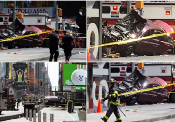 Kamere zabilježile trenutak kada automobil ULEĆE U MASU PJEŠAKA U NEW YORKU! (VIDEO)
