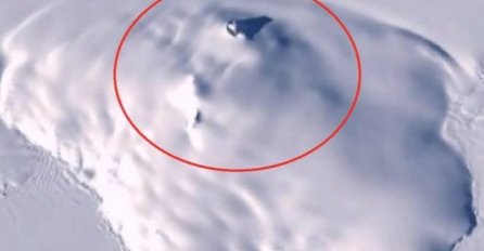 STANOVNICI TRAŽE POMOĆ: Otapanje leda na Antarktiku otkrilo NAJVEĆI NLO? (VIDEO)